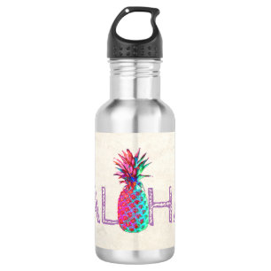 Adorable Aloha Hawaiian Ananas Trinkflasche