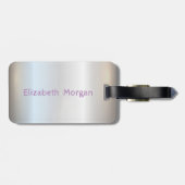 Adorable Aloha Hawaiianischer Glitzer Schildkröte, Gepäckanhänger (Rückseite horizontal)