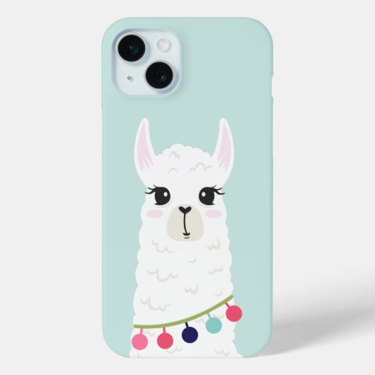 Adorable Alpaca Face Case-Mate iPhone Hülle (Rückseite)