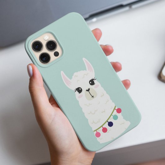 Adorable Alpaca Face Case-Mate iPhone Hülle
