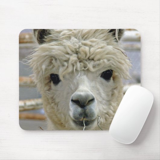 Adorable Alpaca Mousepad (Mit Mouse)