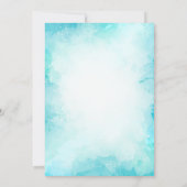 Adorable Ananas Baby Dusche Einladung (Rückseite)