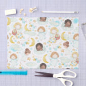 Adorable Angels and Stars Kunst, Dichtung und Musi Seidenpapier (Handwerk)