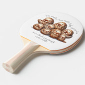 Adorable Anglin" für 8 Niedliche Pangoline Tischtennis Schläger (Vorderseite)