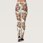 Adorable Anglin' für Niedliche Pangoline Leggings (Rückseite)