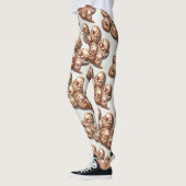 Adorable Anglin' für Niedliche Pangoline Leggings (Links)