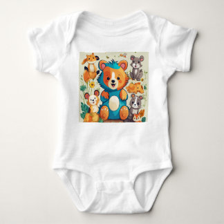 Adorable Animal Edition Babysuit Baby Strampler