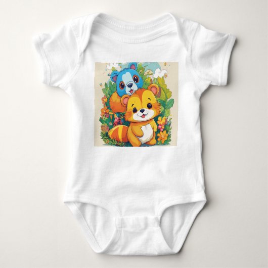 Adorable Animal Edition Babysuit Baby Strampler (Vorderseite)