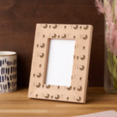 "Adorable Animal Emoticon Faces" Geätzte Rahmen (Linke Ecke)