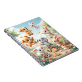 Adorable Animal Friends Notebook Notizblock (Rechte Seite)