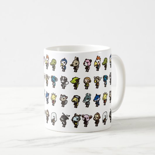 Adorable Animal Friends Tasse (VorderseiteRechts)