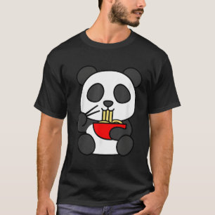 Adorable Animal Panda Ra japanische Nudeln T-Shirt