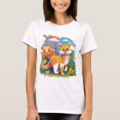 Adorable Animal Parade – Kids’ Playful T-Shirt Des (Vorderseite)