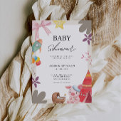 Adorable Animals Kinderdusche Einladung