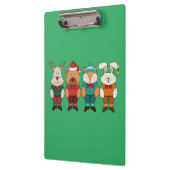 Adorable animals ready for winter klemmbrett (Links)