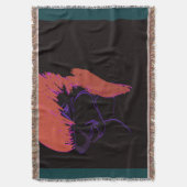Adorable Animation Character Throw Blanket Decke (Vorderseite Vertikal)