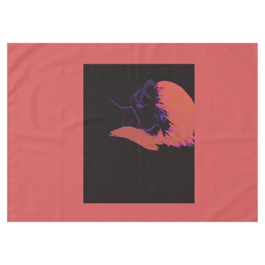 Adorable Animation Character Tischdecke (Vorderseite (Horizontal))