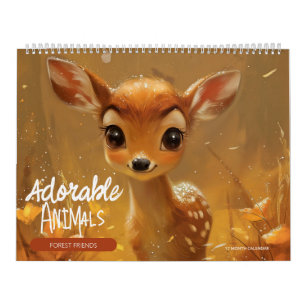 Adorable Animes: Waldfreunde 2 Kalender