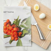 Adorable Anna's Hummingbird auf der Berry Bush Handtuch (Viertel Falte)