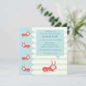 Adorable Ant Einladung (Stehend Vorderseite)