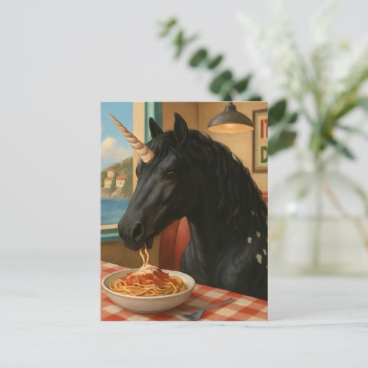 Adorable Appaloosa Parco Civico-Ciani Postkarte (Stehend Vorderseite)