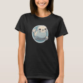 Adorable Aquatic Siegel der Genehmigung Niedliches T-Shirt (Vorderseite)