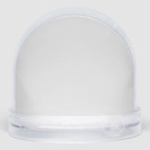 Adorable Artic Fox Schneekugeln (Rückseite)