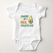 Adorable Avocado Baby Bodysuit Baby Strampler (Vorderseite)