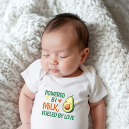 Adorable Avocado Baby Bodysuit Baby Strampler