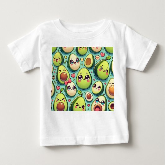 Adorable Avocados Baby T-shirt (Vorderseite)