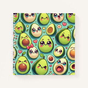 Adorable Avocados Notizblock