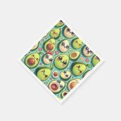 Adorable Avocados Serviette (Ecke)