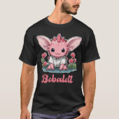 Adorable Axolotl Bobalotl Niedlicher Axolotl Kunst T-Shirt (Vorderseite)
