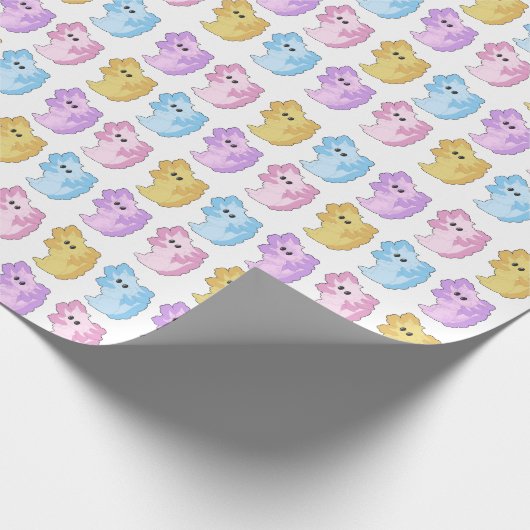 Adorable Axolotl Geschenkwrap Geschenkpapier (Ecke)