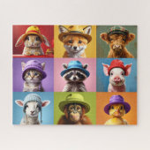 Adorable Baby Animals Puzzle (Horizontal)