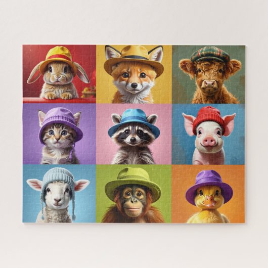 Adorable Baby Animals Puzzle (Horizontal)