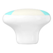 Adorable Baby Boho Chic Lamb Keramikknauf (Seitenansicht)