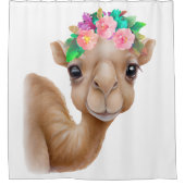 Adorable Baby Camel Duschvorhang (Vorderseite)