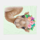 Adorable Baby Camel Fleecedecke (Vorderseite (Horizontal))