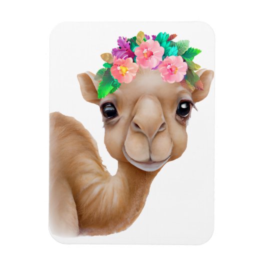 Adorable Baby Camel Magnet (Vertikal)