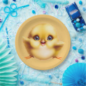 Adorable Baby Chick Pappteller (Party)