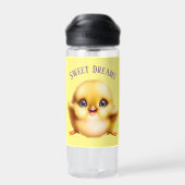 Adorable Baby Chick Trinkflasche (Rückseite)