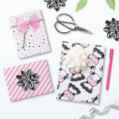 Adorable Baby Cow Coordinated Set of Geschenkpapier Set