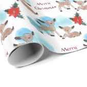 Adorable Baby Dealer Weihnachten Geschenkpapier (Rolleneckpunkt)