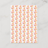 Adorable Baby Deer Diaper Raffel Ticket Begleitkarte (Rückseite)