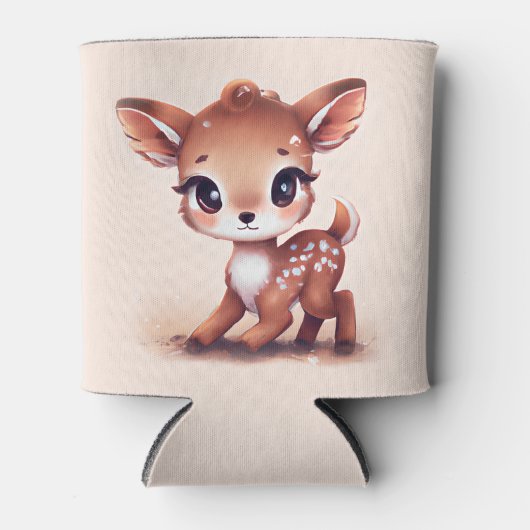 Adorable Baby Deer Dosenkühler (Vorderseite)
