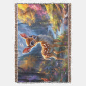 Adorable Baby Deer in einem verzauberten Wald Decke (Vorderseite Vertikal)