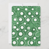 Adorable Baby Dinosaurier's Party Einladung (Rückseite)