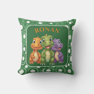 Adorable Baby Dinosaurier's Party Kissen