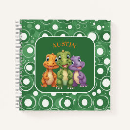 Adorable Baby Dinosaurier's Party Notizblock